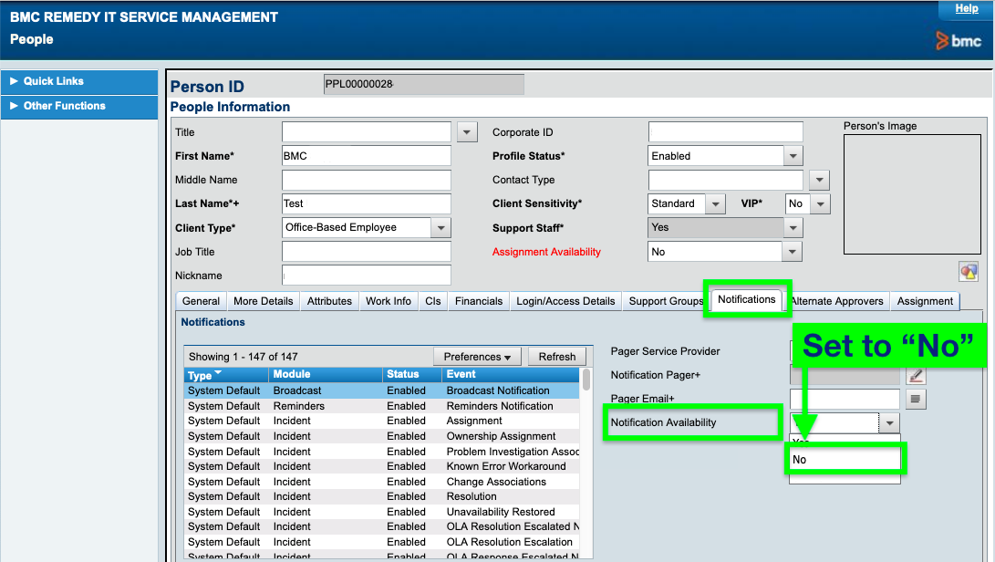 Smart IT Ticket Console - Local District Filter 